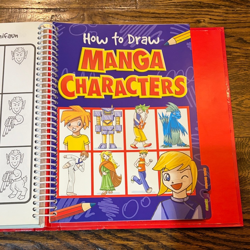 501 Things to Draw - Vibrant Red and Gold Drawing Book - Picture 9 of 11